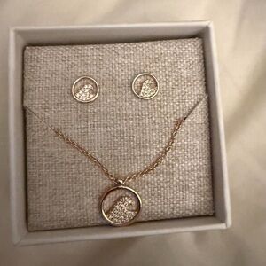 Pura Vida rose gold jewlery set